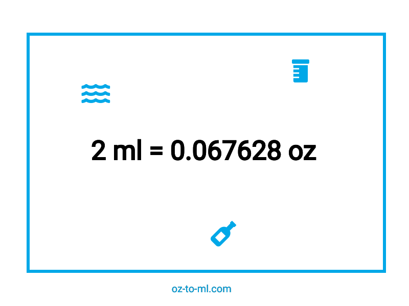 2 ml en oz